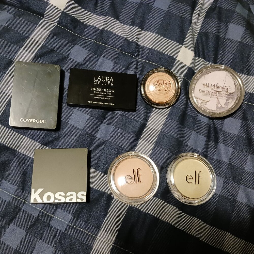 bundle blush and highlighters